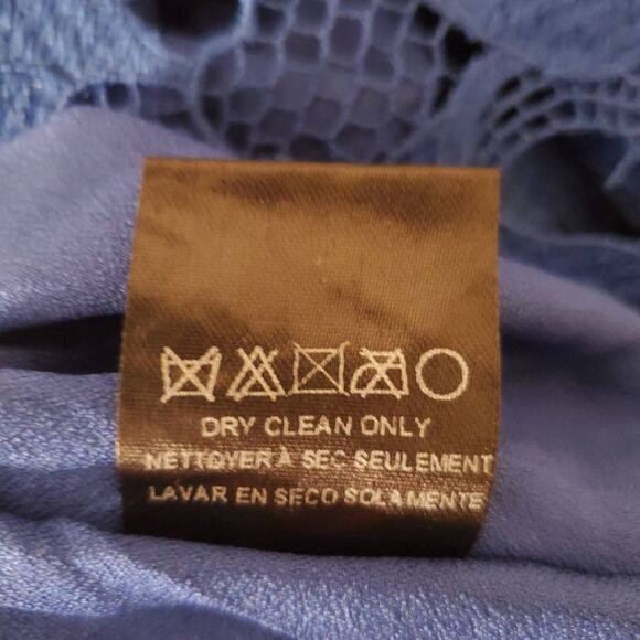 Adelyn Rae Crochet Lace V-Neck Dress - Picture 13 of 14